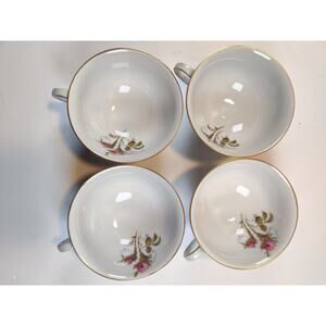 Vintage Eschenbach Tea Cups Set of 4 Made in Germany